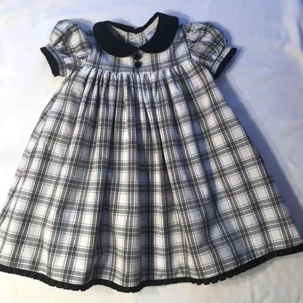 Black and White Holiday Dress